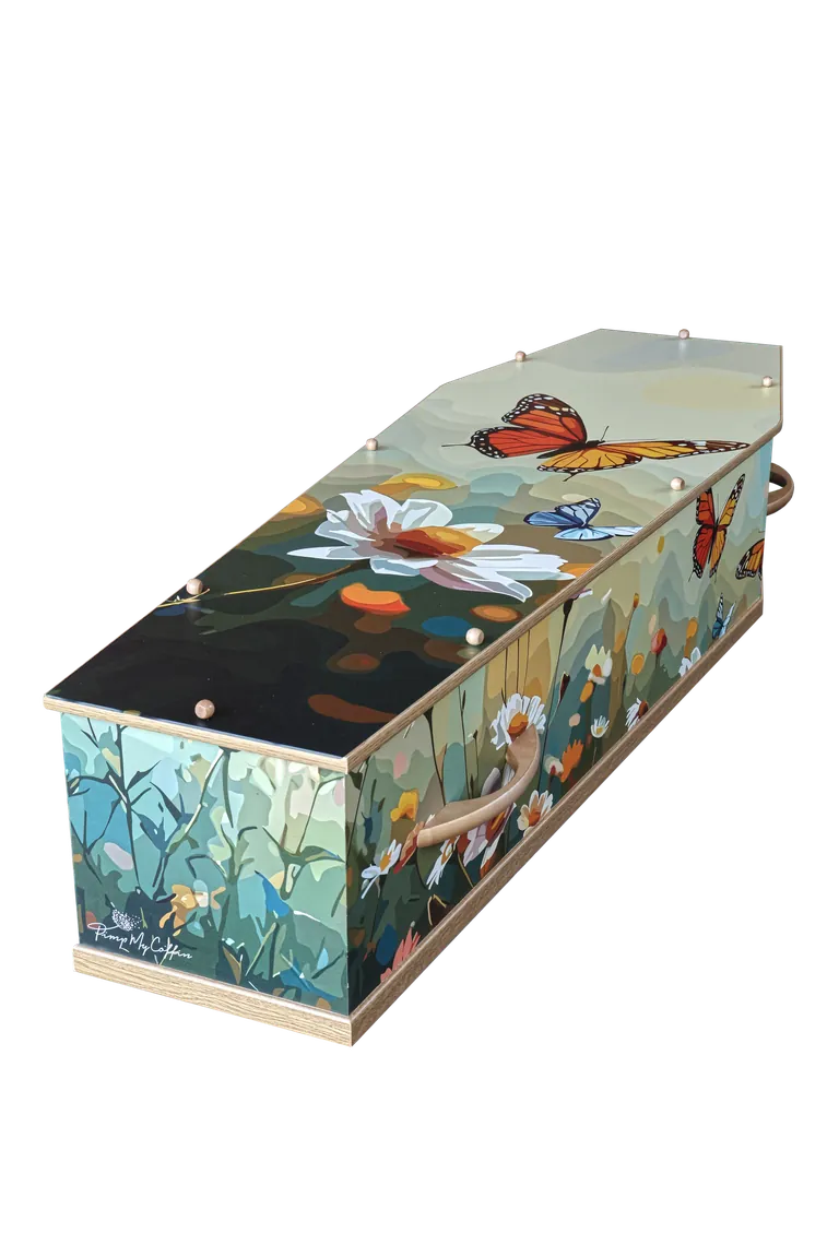 Cercueil personnalisé — création PimpMyCoffin